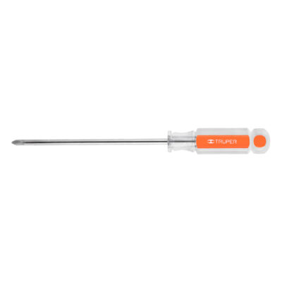 Desarmador de cruz 1/4″ x 6″ mango de acetato