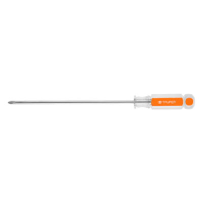 Desarmador de cruz 1/4″ x 8″ mango de acetato