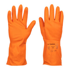 Guantes de látex para limpieza, grandes