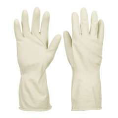 Guantes de látex para manejo de alimentos, grandes