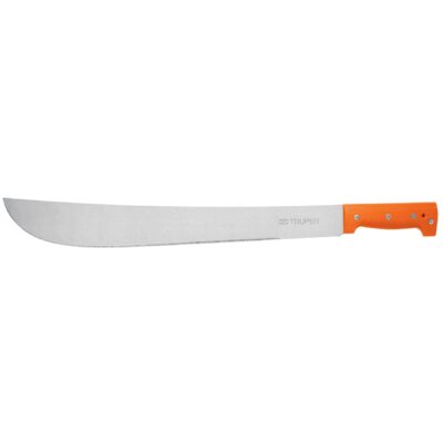 Machete estándar 18″ cacha naranja remachada