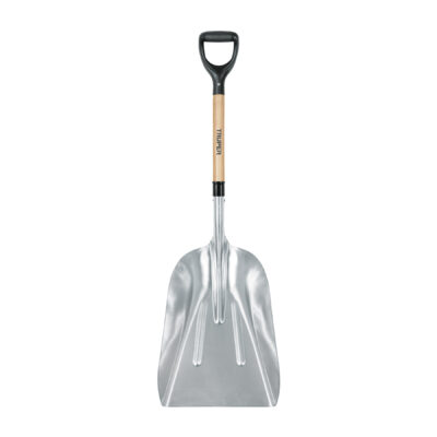 Pala sanitaria cabeza #15-1/2 aluminio, puño «Y», mango 27″