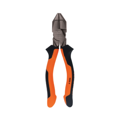 Pinza electricista 7″ uso rudo, alta palanca, Comfort Grip