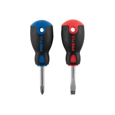 Dúo de desarmadores 1/4″ x 1-1/2″ mango Comfort Grip