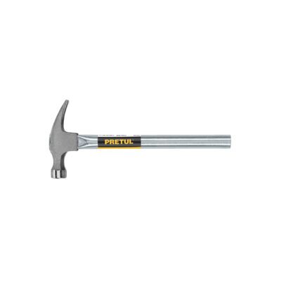 Martillo uña recta 16 oz, mango tubular