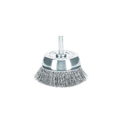 Carda de copa 2-3/4″ alambre grueso para taladro