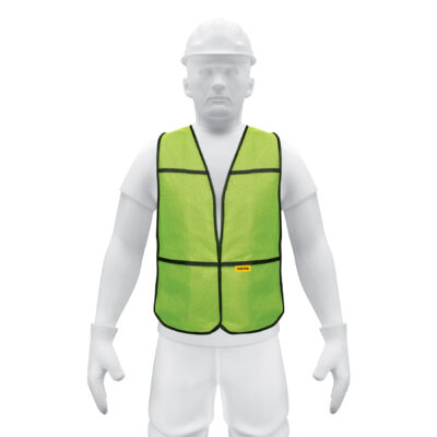 Chaleco de seguridad, uso de día, verde