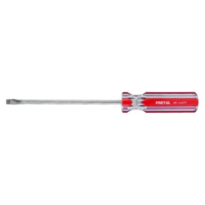 Desarmador plano 1/4 x 6″ mango de PVC