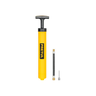 Mini bomba manual para inflar balones, 25 PSI