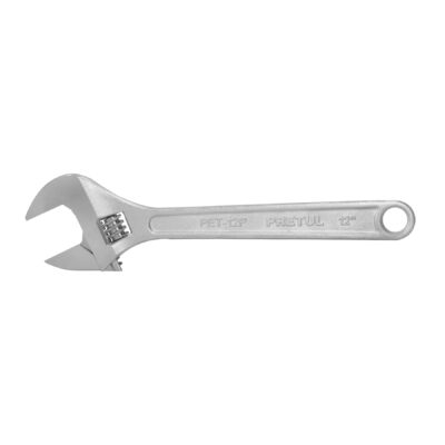 Llave ajustable (perico) 12″ cromada