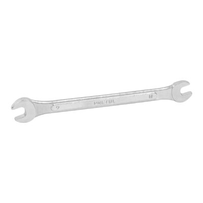 Llave española 8 x 9 mm x 140 mm de largo
