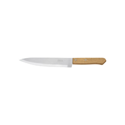 Cuchillo de chef 8″ mango de madera