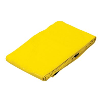 Lona de polietileno 5 x 6 m, amarilla, 110 g/m2