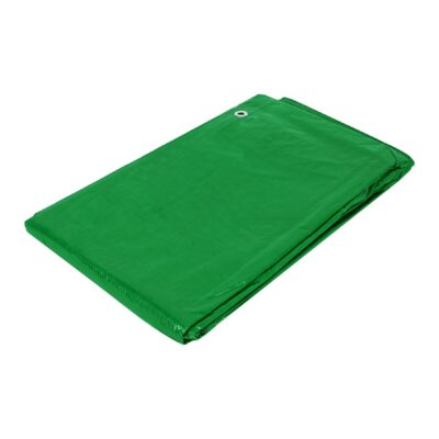Lona de polietileno 4 x 5 m, verde, 110 g/m2