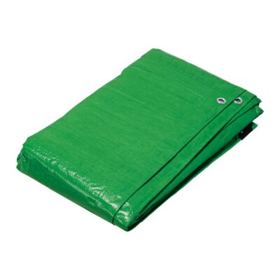 Lona de polietileno 5 x 6 m, verde, 110 g/m2