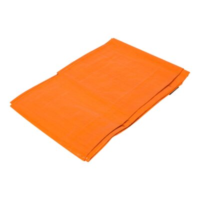 Lona de polietileno 2 x 3 m, naranja, 110 g/m2