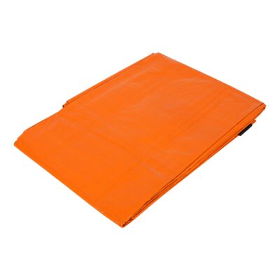 Lona de polietileno 3 x 4 m, naranja, 110 g/m2