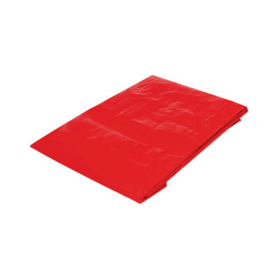 Lona de polietileno 2 x 3 m, roja, 110 g/m2