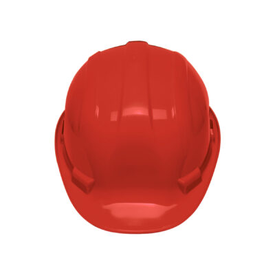 Casco de seguridad, ajuste de intervalos, rojo