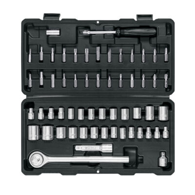 Juego de 60 herramientas 1/4″ y 3/8″ para mecánico