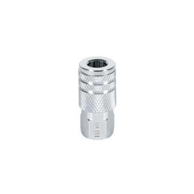 Cople rápido de acero, hembra, cuerda 1/4″ NPT
