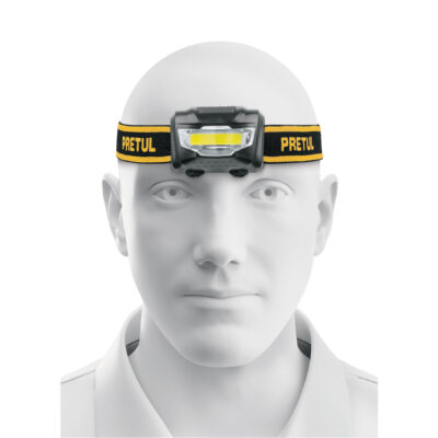 Linterna de minero LED 100 lm de 3 pilas AAA
