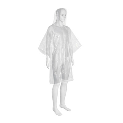 Poncho o capamanga desechable de polietileno