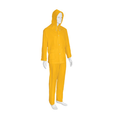 Conjunto impermeable ligero de PVC, talla G
