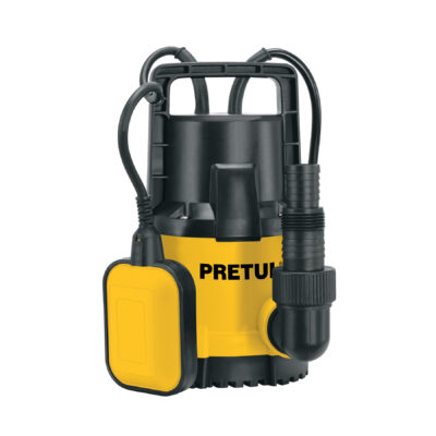 Bomba sumergible plástica, 1/2 HP para agua limpia