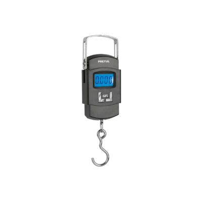 Báscula electrónica colgante, de pilas, 50 kg