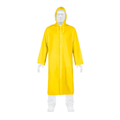 Gabardina impermeable ligera de PVC, talla G