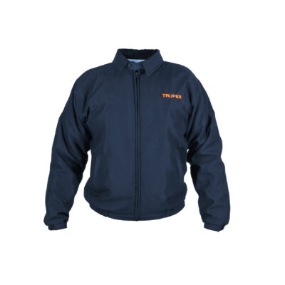 Chamarra de trabajo para hombre, azul, M