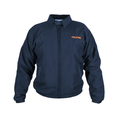 Chamarra de trabajo para hombre, azul, G