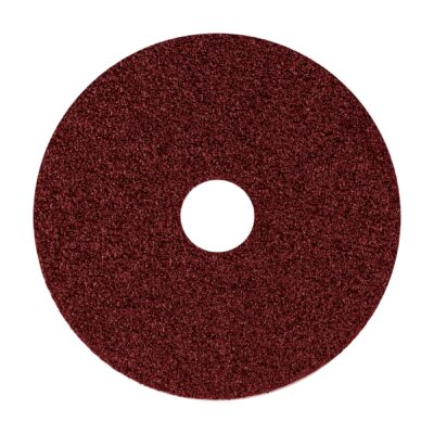 Disco de lija 4-1/2″ con respaldo de fibra, grano 36