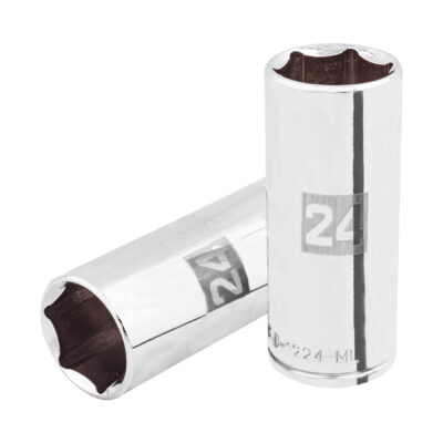 Dado largo de 24 mm, 6 puntas, cuadro 1/2″