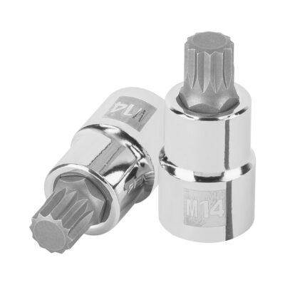 Dado punta corta bristol M14, cuadro 1/2″