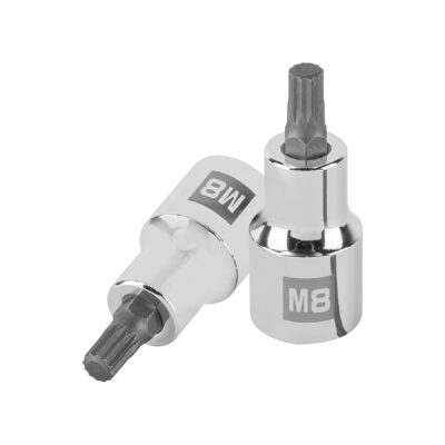 Dado punta corta bristol M8, cuadro 1/2″