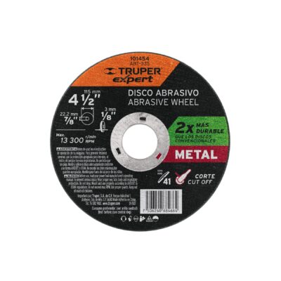 Disco para corte de metal 4-1/2″ tipo 41