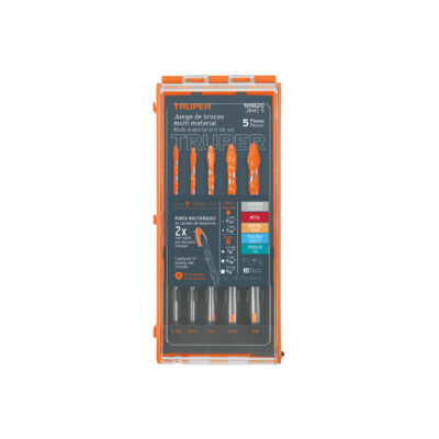 Juego de 5 brocas multimaterial