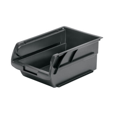 Gaveta apilable 2.5 de plástico, 21 x 14 x 9.5 cm