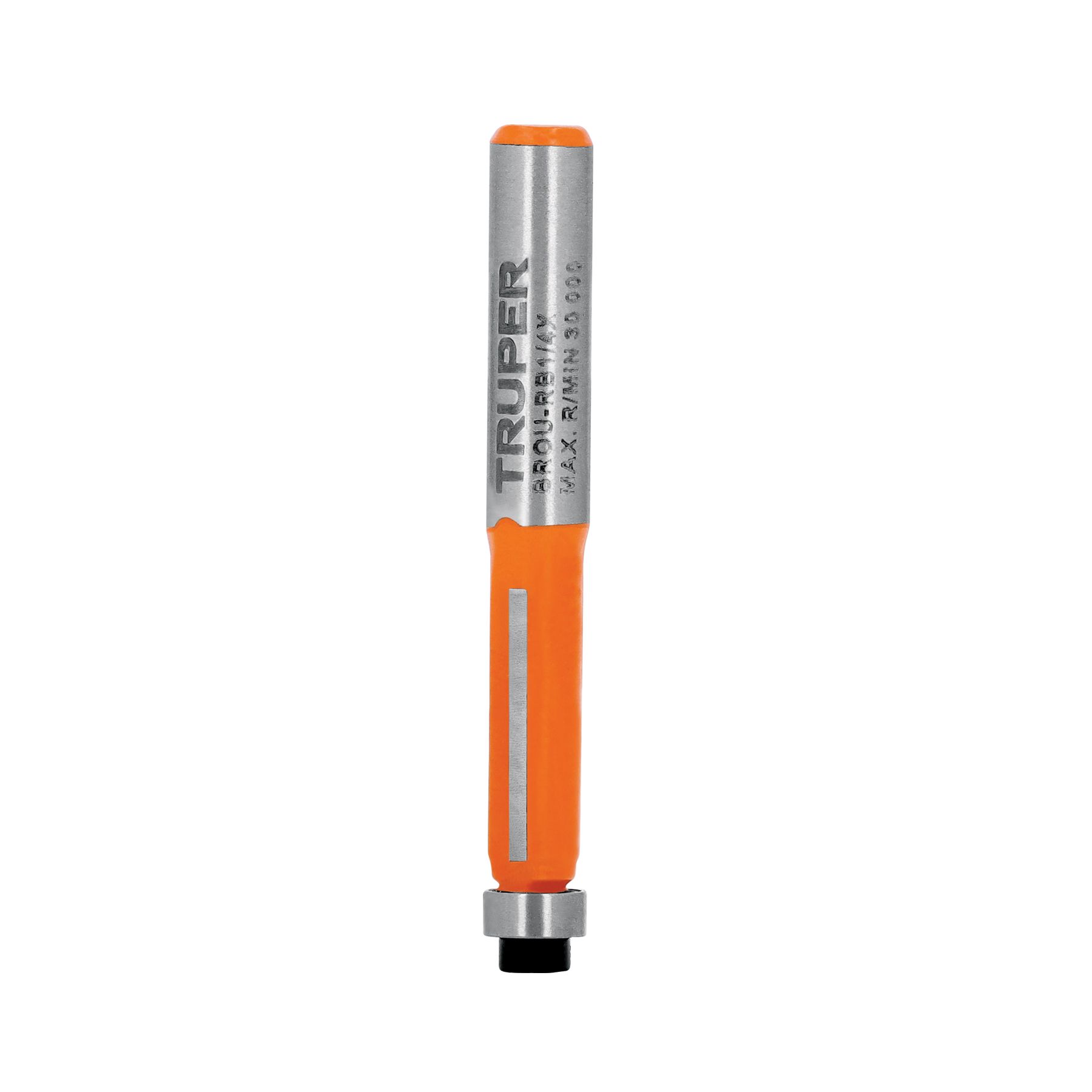 Broca para router, corte recto, 1/4″ con balero