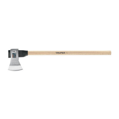Hacha labor entera 3 lb, mango de madera 36″