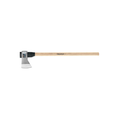 Hacha media labor 3 lb, mango de madera 36″