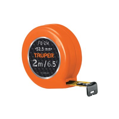 Flexómetro de bolsillo 2 m cinta 13 mm
